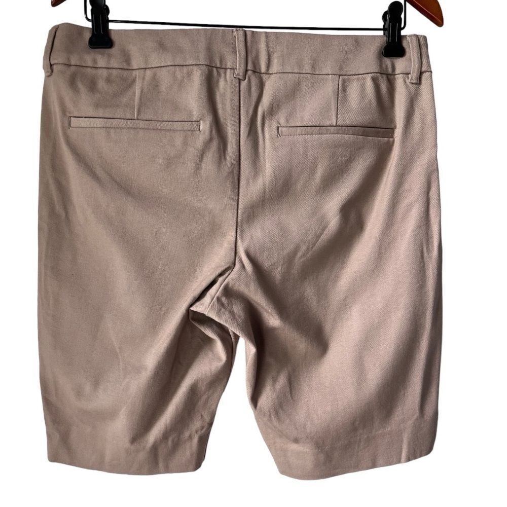 Women's Old Navy Short Solid Beige Regular Standa… - image 8
